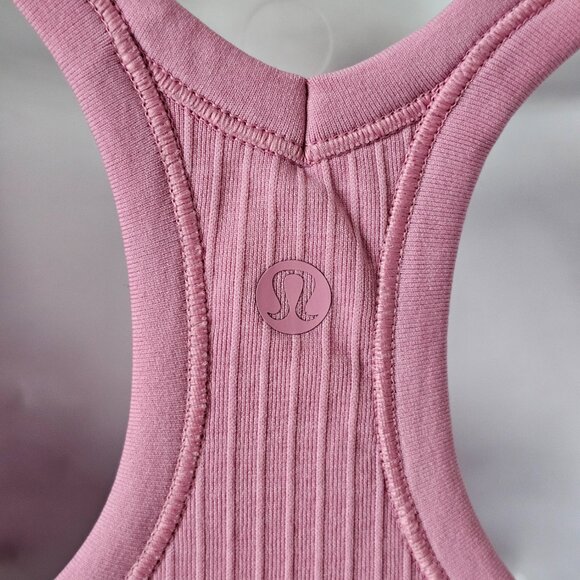 NWT LULULEMON PKFR Pink Ebb To Street Built In Bra Tank Top 6 - Picture 7 of 8
